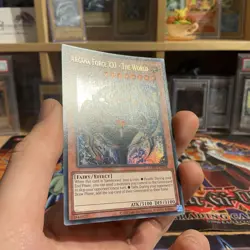 Arcana Force XXI - The World LODT-EN016 Ultra Rare Unlimited Edition M/NM - Image 2