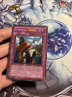 Yugioh Imperial Order 1st Edition Secret Rare PSV-104 DMG (WNU) - Image 2