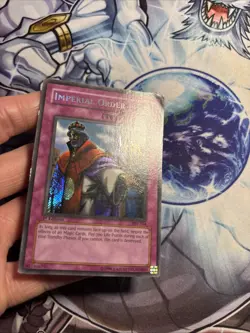 Yugioh Imperial Order 1st Edition Secret Rare PSV-104 DMG (WNU) - Image 3