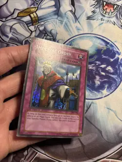 Yugioh Imperial Order 1st Edition Secret Rare PSV-104 DMG (WNU) - Image 4
