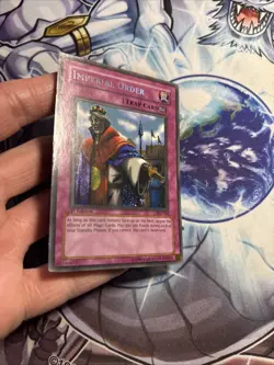 Yugioh Imperial Order 1st Edition Secret Rare PSV-104 DMG (WNU) - Image 5