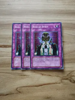 Yu-Gi-Oh! - Rite Of Spirit 3X - Full Playset - Image 1