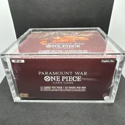 One Piece Paramount War Booster Box OP-02 English w Case (New/Sealed/See Photos) - Image 2
