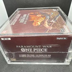 One Piece Paramount War Booster Box OP-02 English w Case (New/Sealed/See Photos) - Image 4
