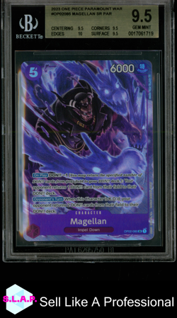 MAGELLAN SR PAR 2023 ONE PIECE PARAMOUNT WAR OP02085 BGS 9.5 - Image 1