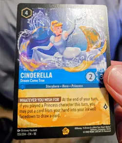 Cinderella Dream Come True 155/204 Disney Lorcana TCG Epic - Image 3