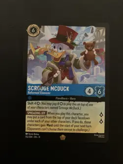 Scrooge McDuck (Reformed Ebenezer) - Winterspell 152/204 Disney Lorcana - Image 1