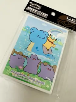 Pokemon Metamong Set (Ditto Promo Card #173/SV-P + Card Sleeve) 2025 Korean - Image 5