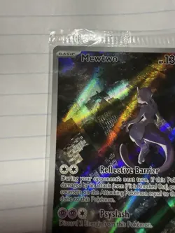 Mewtwo Black Star Promo TCG Card #52 sealed Pokemon - Image 4