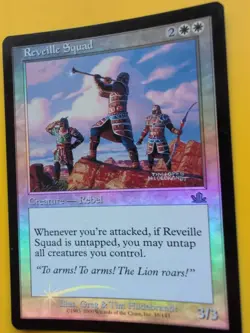 Reveille Squad. Rebel MTG CARD OLD BORDER FOIL CARD. PROPHECY JUNE 2000. - Image 3