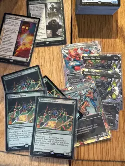 MTG Spider-Man Bulk Lot of A Silly Amount of Random Cards Foil & Non-foil - Image 2