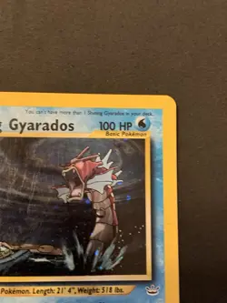 Pokemon Card Neo Revelations Shining Gyarados 65/64 MP - Image 3