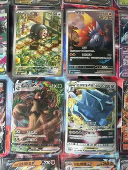 Pokemon 16 Card Lot nm V Max Mega Amazing Ex HOLO Rare Hits Only F38 - Image 2