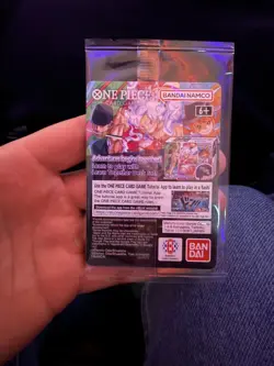 One Piece Monkey D. Luffy US Voyage College Basketball Promo Card Gonzaga SEALED - Image 2