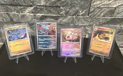 Pokemon TCG: Prismatic Evolutions Lot 4 Masterball Cards NM/M - Image 1