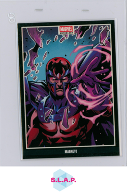 MAGNETO PANINI G3 MARVEL ANTHOLOGY GLOW IN THE DARK CARD 2025 ENGLISH - Image 1