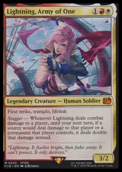 FINAL FANTASY #233 Lightning, Army of One - Image 1