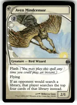 Aven Mindcensor 18 Future Sight Magic the Gathering MTG - Image 1