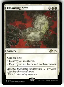 Cleansing Nova 1251 Secret Lair Drop Series Magic the Gathering MTG - Image 1