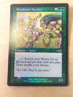 MTG Foil Skyshroud Poacher Nemesis GD - Image 1