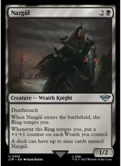 Nazgul (0336) MTG NM - ltr - Image 1