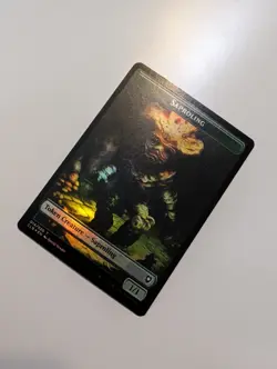 MTG - Treasure/Saproling Token (Foil) - Baldur's Gate NM/M Condition - Image 3