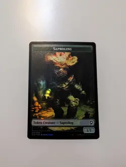 MTG - Treasure/Saproling Token (Foil) - Baldur's Gate NM/M Condition - Image 4