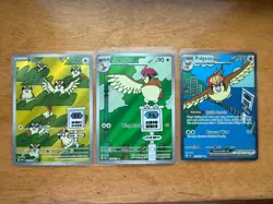 Pokemon Pidgeot EX 225/197 Pidgeotto 208 Pidgey 207 Obsidian Flames (NM/LP) - Image 1
