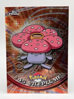 2000 Pokemon Card TOPPS Chrome VILEPLUME Series 1 NM - Image 2