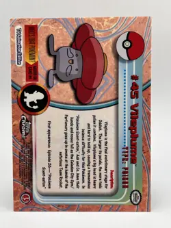 2000 Pokemon Card TOPPS Chrome VILEPLUME Series 1 NM - Image 5