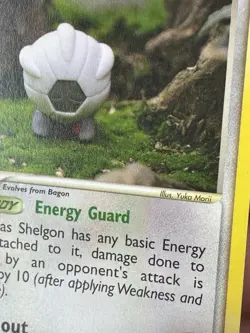 Shelgon Pokemon TCG EX Dragon 41/97 Uncommon NM- (Yuka Morri) - Image 2