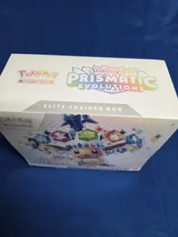 Pokemon TCG Scarlet Violet Prismatic Evolutions Elite Trainer Box ETB New Sealed - Image 2