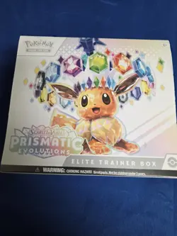 Pokemon TCG Scarlet Violet Prismatic Evolutions Elite Trainer Box ETB New Sealed - Image 3