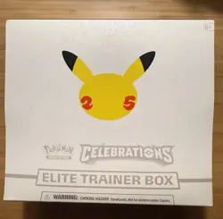 Pokemon Celebrations Elite Trainer Box ETB 25th (Tears!) New Sealed 820650809439 - Image 1