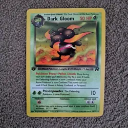 1999-2000 POKEMON Team Rocket Uncommon DARK GLOOM 1st Edition #36/82 - Image 1