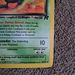 1999-2000 POKEMON Team Rocket Uncommon DARK GLOOM 1st Edition #36/82 - Image 5