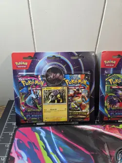 5x Pokemon Mega Evolution & Phantasmal Flames 2-Pack Blister Raikou - Sealed 🔥 - Image 2