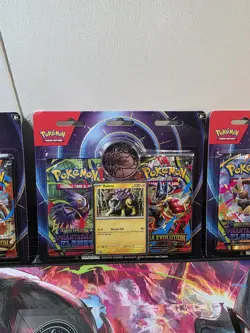 5x Pokemon Mega Evolution & Phantasmal Flames 2-Pack Blister Raikou - Sealed 🔥 - Image 3