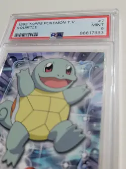 Squirtle - Pokemon Topps TV 1999 #07 - Mint PSA 9 - Image 3