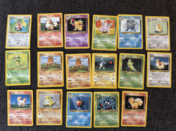 1999 Pokemon Base Set Unlimited - Lot of 16 Cars - See Description and Images - Image 1