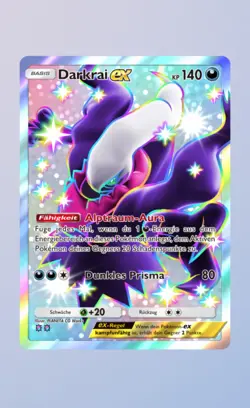 Pokemon TCG Pocket - Darkrai EX - A4b Deluxepack EX - 378/353 - Deutsch - Image 1