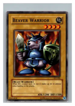 Starter Deck: Yugi Evolution #SYE-006 Beaver Warrior - Image 1