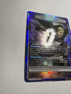 Union Arena Attack On Titan Erwin Smith UE01BT/AOT-1-002 (Super Rare) - Image 3