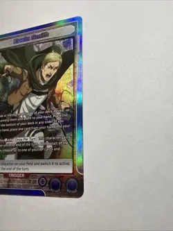 Union Arena Attack On Titan Erwin Smith UE01BT/AOT-1-002 (Super Rare) - Image 4