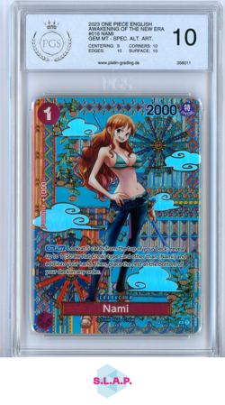 NAMI ONE PIECE OP01-016 2023 AWAKENING OF THE NEW ERA SP ENGLISCH PGS 10 - Image 1