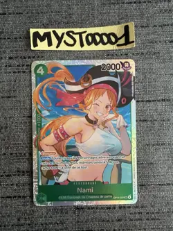 Carte One Piece Nami OP14-031 SR Foil Francais - Image 1