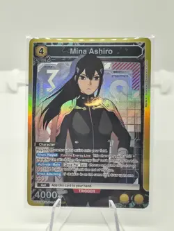 Union Arena CCG Kaiju Mina Ashiro UE12BT/KJB-1-004 Super Rare - Image 1