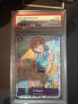 O-Nami (Illustration Box Vol.1) OP05-062 One Piece Promotion Cards Foil - Image 1