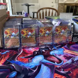 M2a: High Class Pack: MEGA Dream Ho-Oh ex #021/193 Pokemon TCG 4-card lot - Image 1