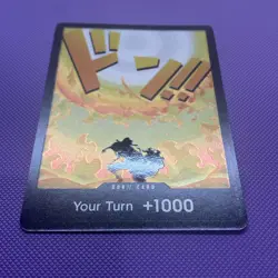 Portgas D Ace One Piece Foil Don Card Promo Devil Fruits Collection Vol. 2 - NM - Image 2